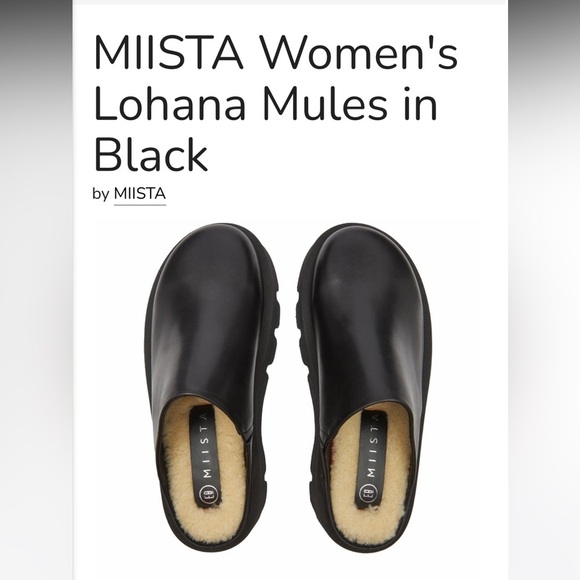 Free People x Miista Lohana Mules Size 8.5 NIB - Picture 2 of 14